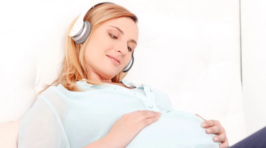 a mothers love singing to her baby