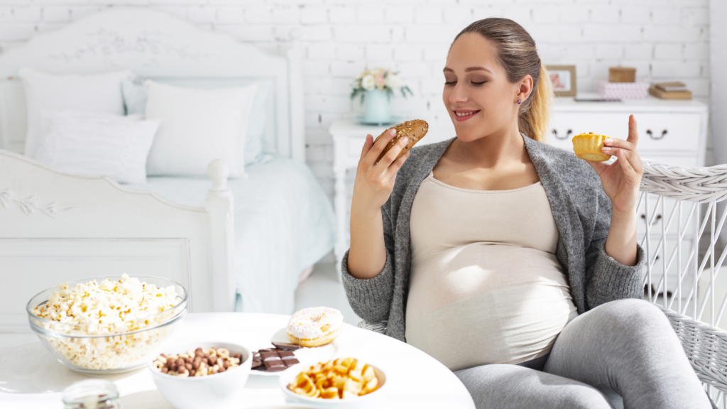 making a healthy choice of food